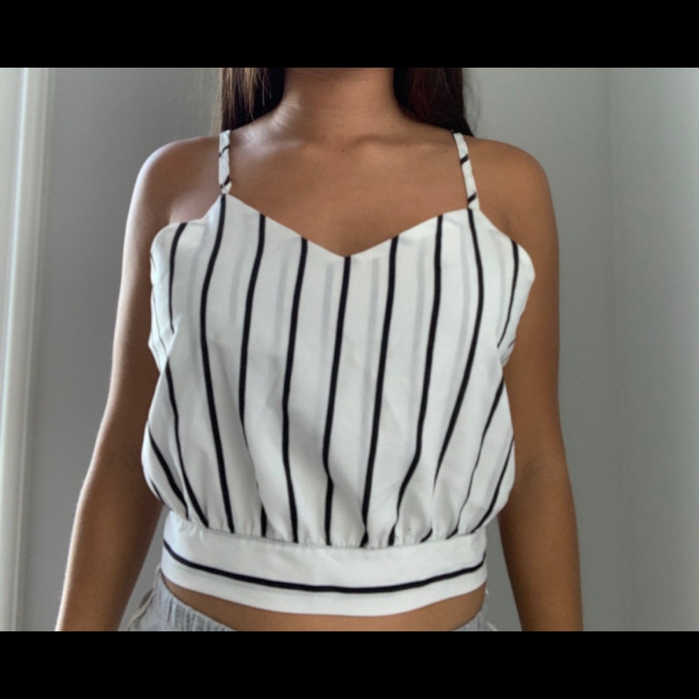 Striped Tank Top-Size S